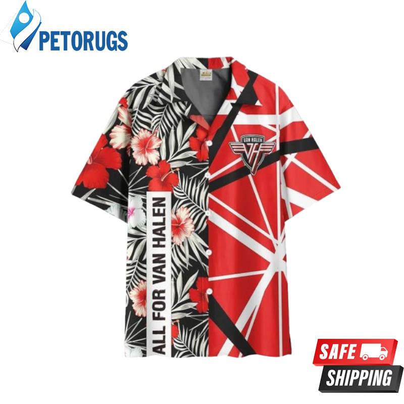 All For Van Halen Hawaiian Shirt All For Van Halen Hawaiian Shirt