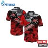 Nfl Tampa Bay Buccaneers Custom Name Red Grey Trendy Hawaiian Shirt