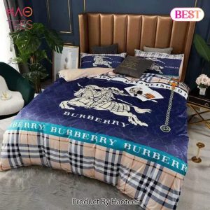 Burberry New Bedding Set Printed Bedding Sets Quilt Sets Duvet Cover Luxury Brand Bedding Decor Bedroom Sets