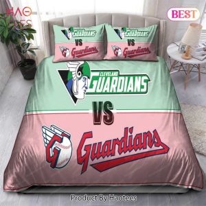 Buy Art Logo Cleveland Guardians MLB 88 Bedding Sets Bed Sets