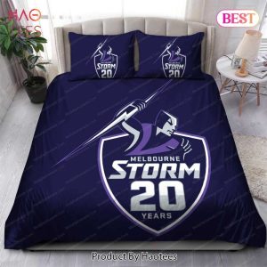 Buy Melbourne Storm Logo 2018 Bedding Sets Bed Sets