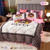 Gucci Mickey Mouse Luxury Brand Premium Bedding Set Duvet Cover Home Decor