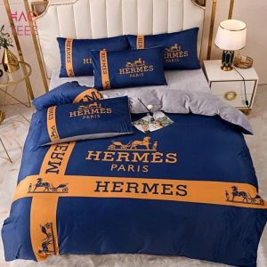 HOT Hermes Paris Luxury High-end Bedding Set New Arrival