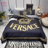 Versace Black  Gold Bedding Set
