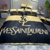 YSL Yves Saint Laurent Luxury Brand Bedding Sets Duvet Cover Bedroom Sets