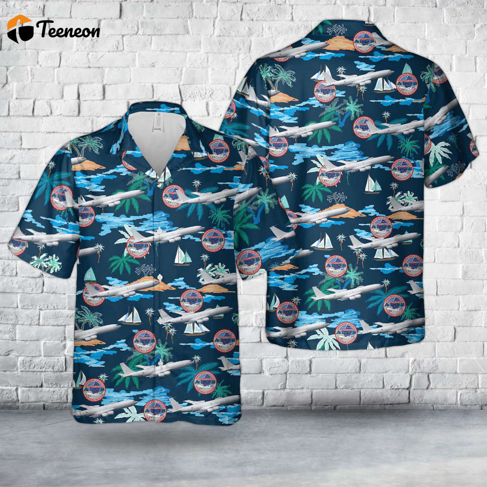 US Navy Airborne Launch Control System (ALCS) E-6B Mercury Hawaiian Shirt Gift for Dad Father Days US Navy Airborne Launch Control System (ALCS) E-6B Mercury Hawaiian Shirt Gift for Dad Father Days