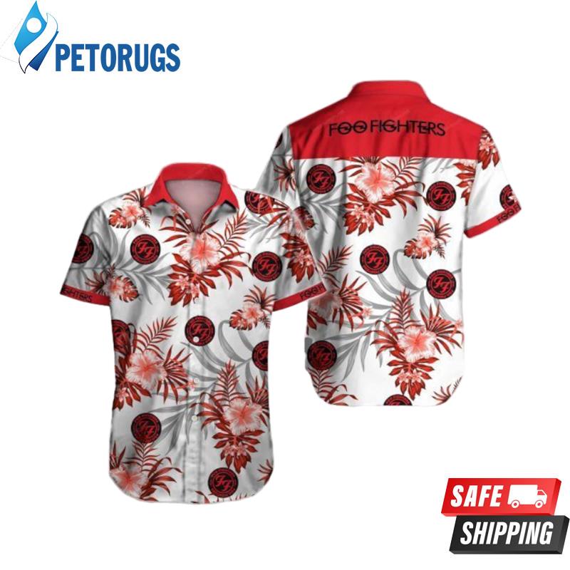 Foo fighters Flower Summer Beach Hawaiian Shirt Foo fighters Flower Summer Beach Hawaiian Shirt