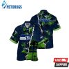 Seattle Seahawks NFL Custom Golden Hour Aloha Beach Hawaiian Shirt